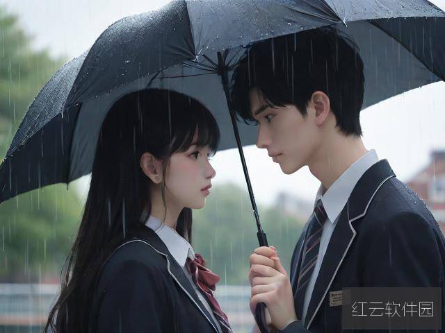 -雨中的相遇，18岁的孟七弦在雨天校园中遇见19岁的靳雨臣，靳递给他一把黑伞，两人之间产生微妙电流，这是他们第一次以陌生人身份相遇